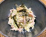 海苔香る千切りサラダ作り方4写真