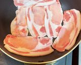 簡単でサッパリ！オロポン三つ葉豚トマ焼き作り方3写真