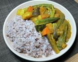 胚芽五穀米＋野菜ゴロゴロカレー作り方12写真