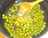 料亭の食べるスープ先付✨桜と若緑の氷寄せ作り方3写真