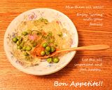 料亭の食べるスープ先付✨桜と若緑の氷寄せ作り方9写真