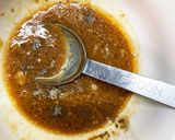 隙間埋和風きな粉ごまポン味しめじ彩サラダ作り方3写真