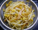 レンチン！もやしと生ハムのカレー風味作り方4写真