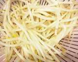鶏ササミとモヤシのサッパリあえ作り方1写真
