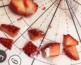 ★誰でも簡単!チョコとたっぷり苺のケーキ作り方8写真