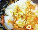 ネギだくキムチ炒飯。作り方5写真