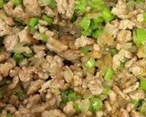 絶賛♡甘辛な春菊と豚肉のチーズオムライス作り方6写真