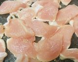 ネギたっぷり●鶏肉＆長ネギの焼き鳥風炒め作り方1写真