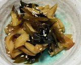 茎わかめとちくわの佃煮作り方2写真