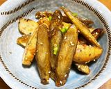 ごぼうとはんぺんの甘辛煮作り方1写真