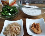 栄養満点おやつ☆米粉でニラせんべい作り方1写真