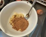 米粉で♬黒糖バナナ蒸しパン作り方1写真