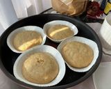 米粉で♬黒糖バナナ蒸しパン作り方4写真
