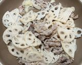 蓮根のカレー炒め作り方3写真