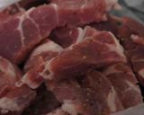 新玉ねぎとトンテキ肉で生姜焼き作り方2写真