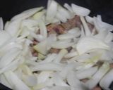 新玉ねぎとトンテキ肉で生姜焼き作り方4写真