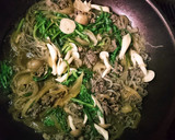 牛丼の残りをあらっ？サッと！牛卵とじ作り方2写真