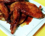 米粉で簡単！やみつき甘辛手羽先♪作り方8写真