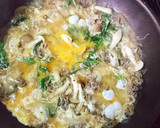 牛丼の残りをあらっ？サッと！牛卵とじ作り方3写真