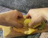 アボカドとツナのエッグラップ作り方10写真