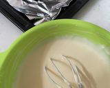 米粉活用♪軽めのベイクドチーズケーキ作り方2写真