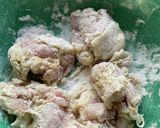 塩麹 唐揚げ 鳥もも肉 昆布茶が隠し味作り方3写真