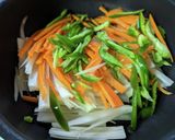 ご飯がすすむ！セロリと人参のきんぴら作り方5写真