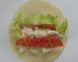 朝食・おやつに☆米粉で作る簡単ブリトー。作り方5写真