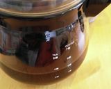 米粉のういろう。電子レンジでコーヒー味作り方2写真
