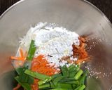 ☆米粉活用☆腸活できるヴィーガンチヂミ作り方2写真