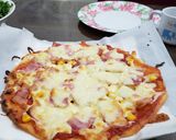 米粉のピザ作り方9写真