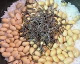 大豆の水煮と塩昆布で大豆ご飯作り方3写真