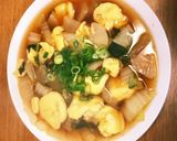 上新粉でモチモチすいとん汁作り方5写真