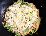 米粉活用♪春菊納豆キムチのチーズチヂミ作り方4写真