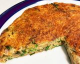 米粉活用♪春菊納豆キムチのチーズチヂミ作り方6写真