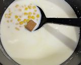 米粉で作る！コーンたっぷりミルクスープ作り方10写真