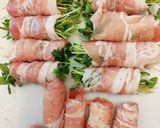 豆苗の肉巻き作り方2写真