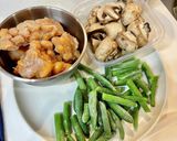 米粉de魚肉ソーセージホワイトシチュー作り方1写真