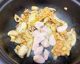 米粉de魚肉ソーセージホワイトシチュー作り方3写真