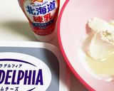 今朝の4w1hサンド「チーズケーキ風」作り方2写真