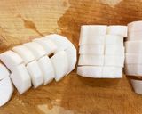 筑前煮(インド煮)子どもも喜ぶカレー味♪作り方3写真