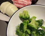 豚バラごま味噌炒め作り方1写真