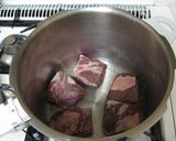 新米主婦の牛ほほ肉赤ワイン煮込み作り方2写真