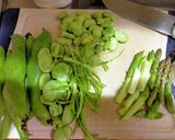 ガルムージャ(春野菜のスープ)作り方1写真