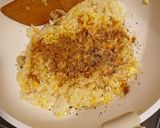 アサリカレー炒飯豚焼き添え作り方4写真
