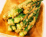 オクラの胡麻和え♪箸が止まらない美味さ！作り方5写真