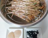 つくしとわかめの酢味噌和え作り方1写真