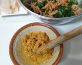 つくしとわかめの酢味噌和え作り方3写真