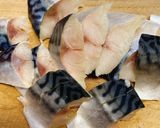 かるーい揚げ塩サバの甘酢だれ#米粉活用作り方1写真