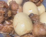 鶏手羽元と卵の中華風煮込み作り方6写真